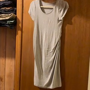 Liz Lange maternity dress xs grey